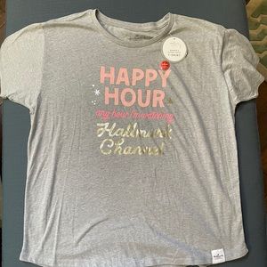 Hallmark-happy hour shirt